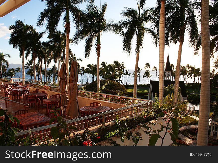 Exotic Holiday Resort in Maui Hawaii. Exotic Holiday Resort in Maui Hawaii