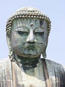 Great Buddha Face Stock Image Great Buddha Face Stock Image