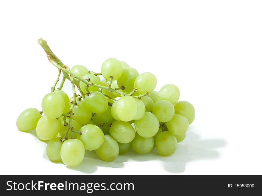 HIGH Resolution isolate bunch of Green grape. HIGH Resolution isolate bunch of Green grape