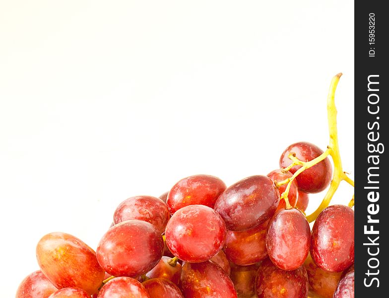 Bunch Of Red Grapes