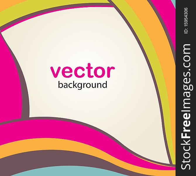 Abstract Vector Frame.