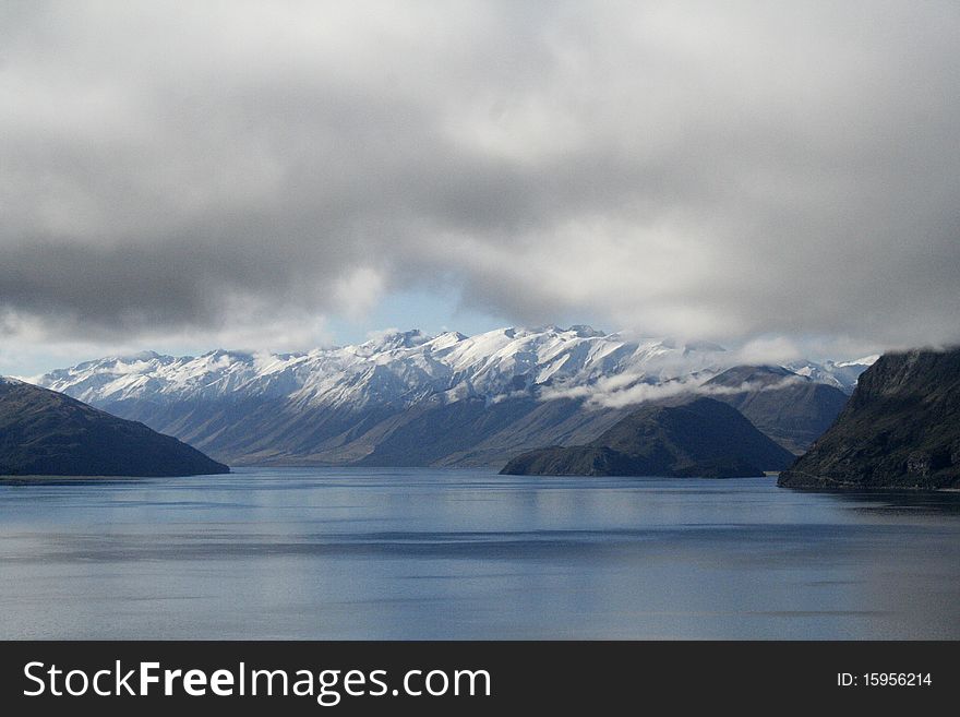 Mountains in the South Island of New Zealand