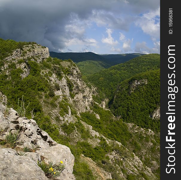 The Great Canyon In Crimea