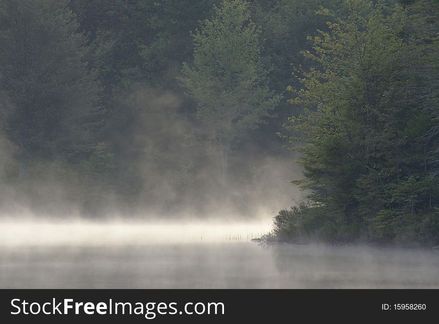 Sunrise in the Adirondack Mountains. Sunrise in the Adirondack Mountains