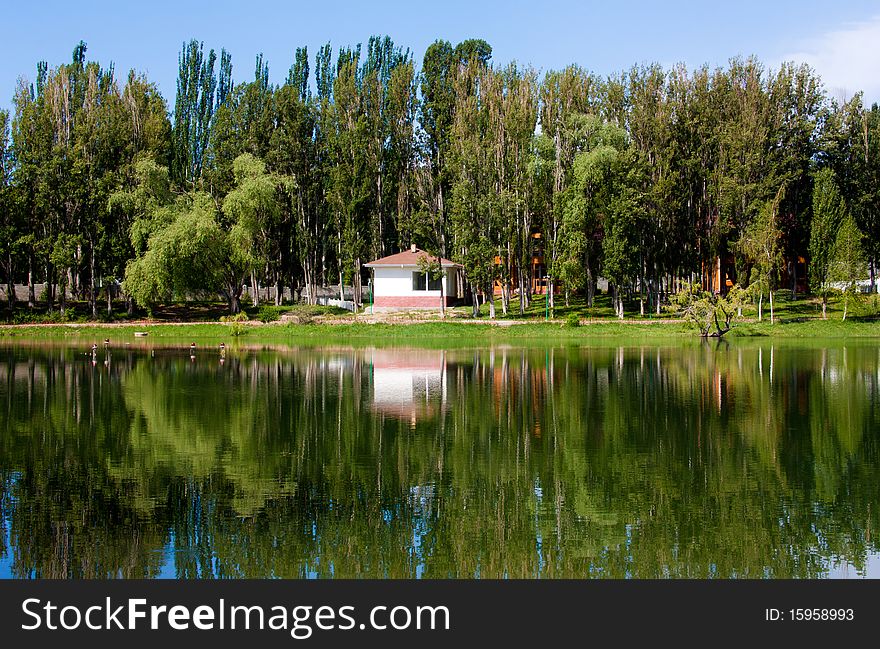 House On The Edge Of The Lake