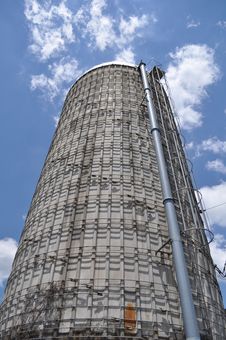 Silo Royalty Free Stock Images