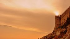 Sunset In Dubrovnik, Croatia Royalty Free Stock Image Sunset In Dubrovnik, Croatia Royalty Free Stock Image
