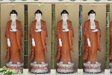 Four Buddhas Stock Image Four Buddhas Stock Image