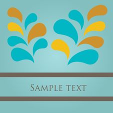 Vintage Floral Frame. Royalty Free Stock Photos Vintage Floral Frame. Royalty Free Stock Photos
