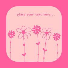 Vintage Floral Frame. Royalty Free Stock Photo Vintage Floral Frame. Royalty Free Stock Photo