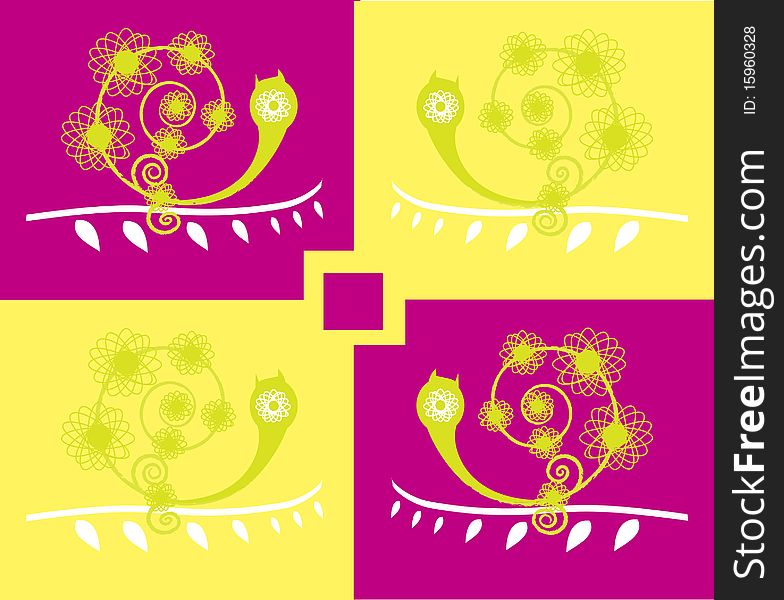 Background for textile. vector file.