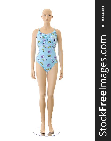 Mannequin in swimsuit | Isolated