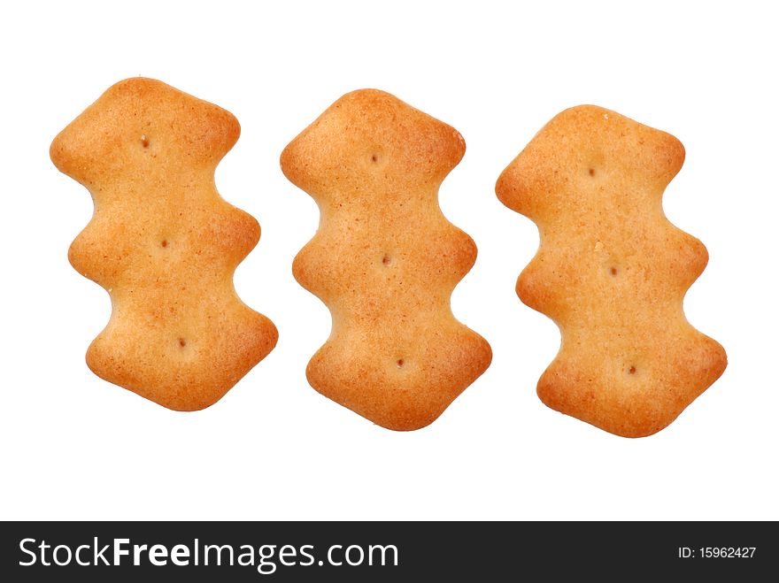 Background from cookies isolated on white. Background from cookies isolated on white