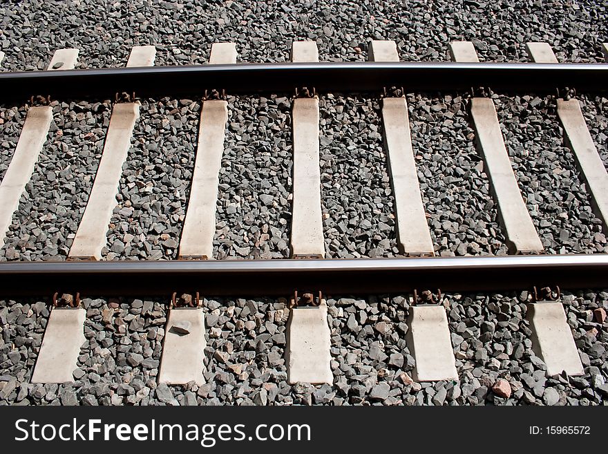 Railroad tracks