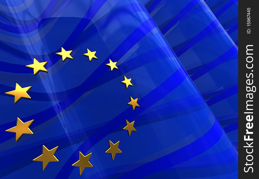 European Flag Background