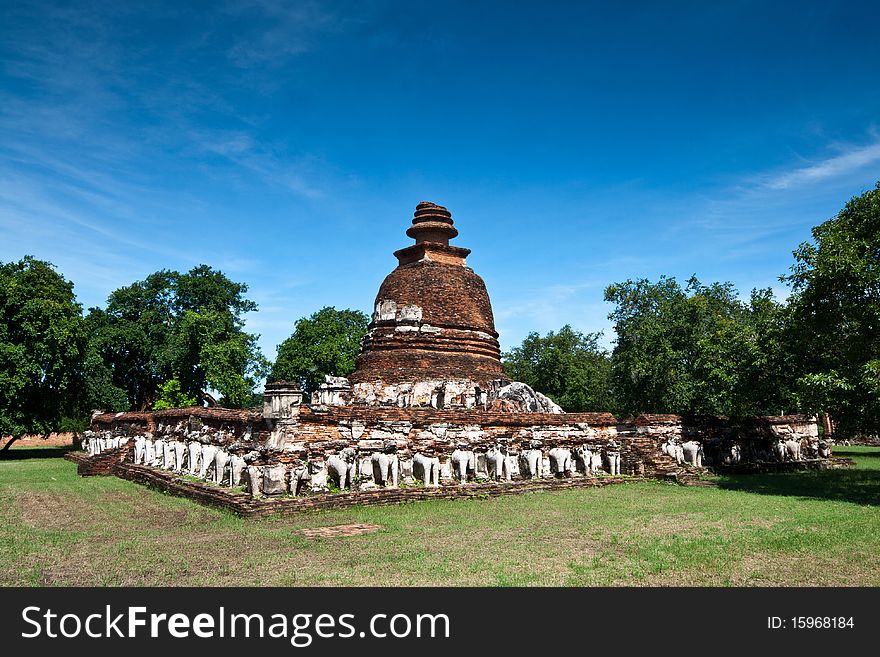 Wat Maheyong, Ayutthaya province. The ancient capital city of Thailand. Wat Maheyong, Ayutthaya province. The ancient capital city of Thailand.