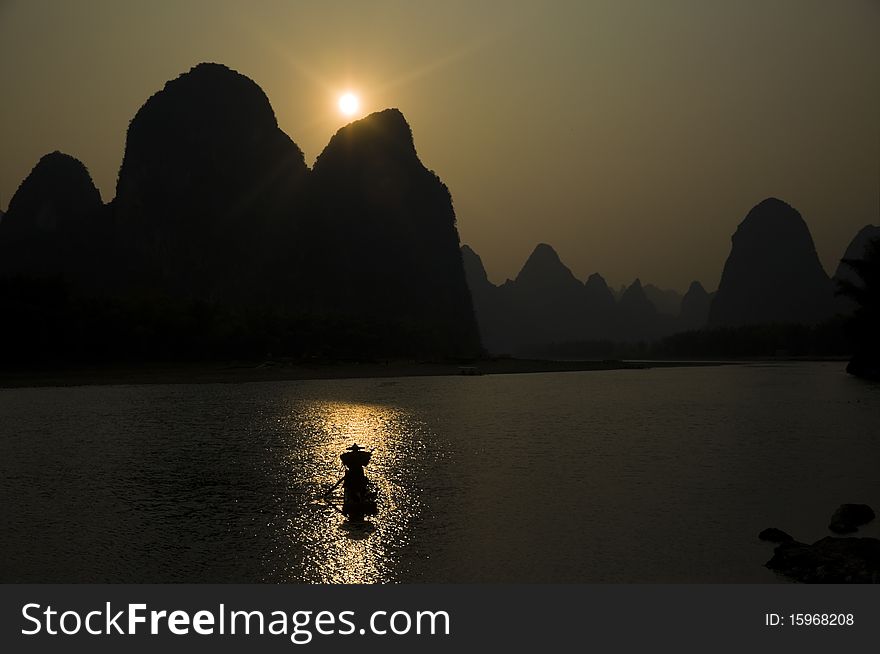 20 yuan view in Yangshuo