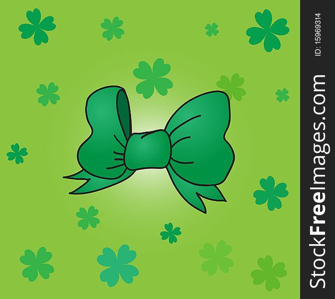 Clover background for St.Patrick day
