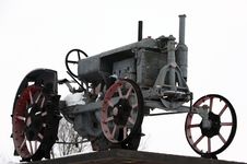 Old Tractor Royalty Free Stock Photo Old Tractor Royalty Free Stock Photo