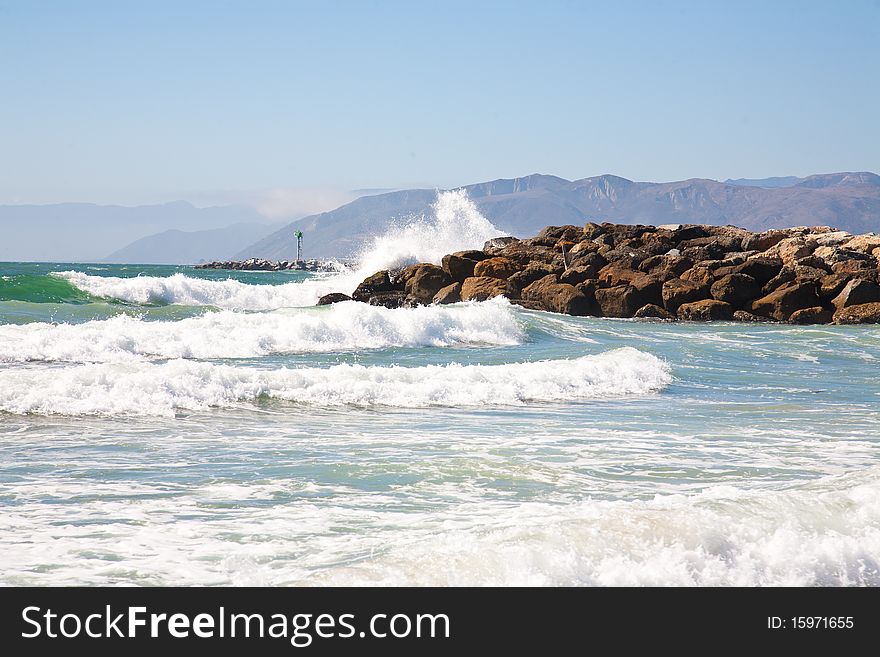 Ventura historic pier, South California