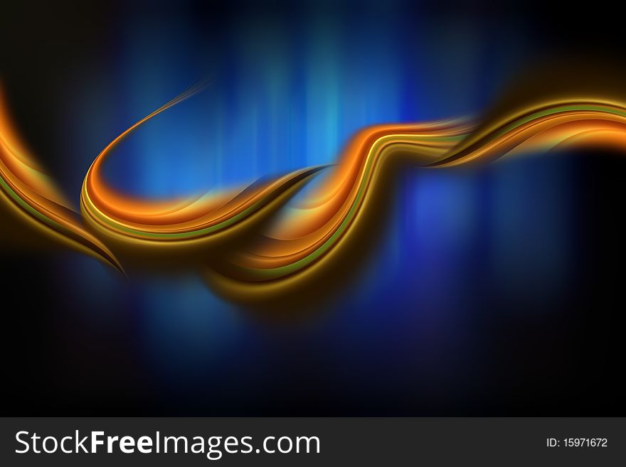 Creative background from colorful wavy line. Creative background from colorful wavy line
