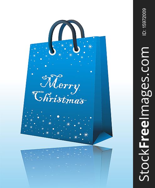 Vector Gift package  and bag for shopping