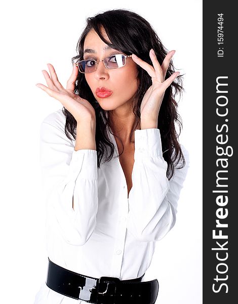 Businesswoman With Glasses