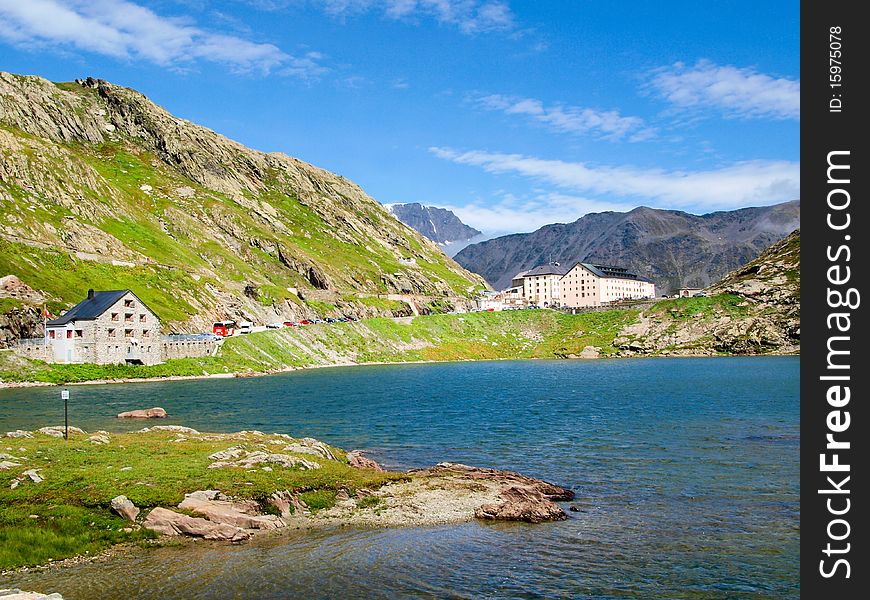 Saint Bernard Lake, Switzerland