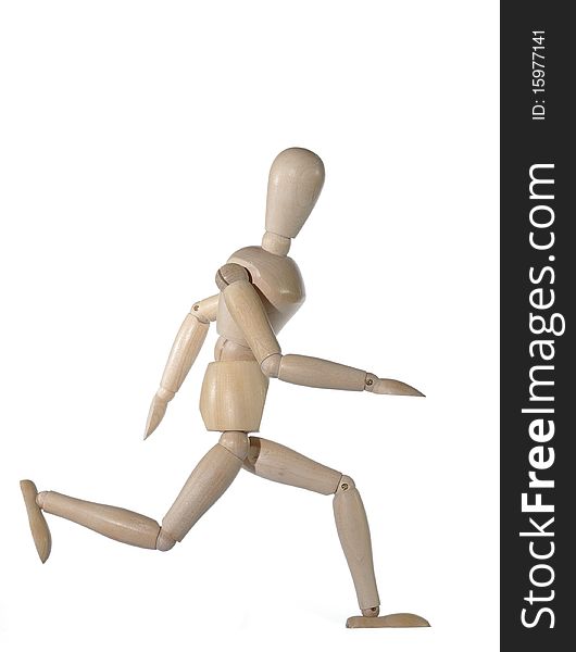 Running wooden dummy