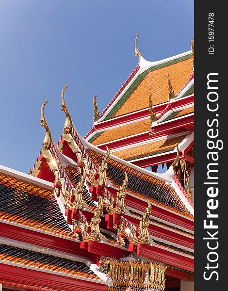 Thai Temple Roof