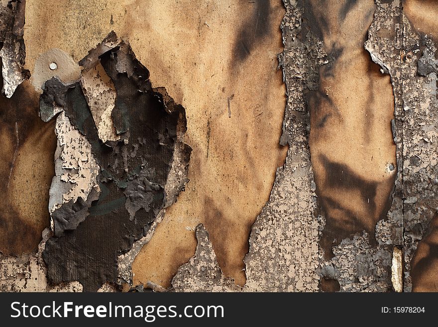 Grungy texture of a burnt wall. Grungy texture of a burnt wall.