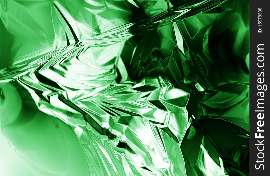 Computer generated green abstract background. Computer generated green abstract background