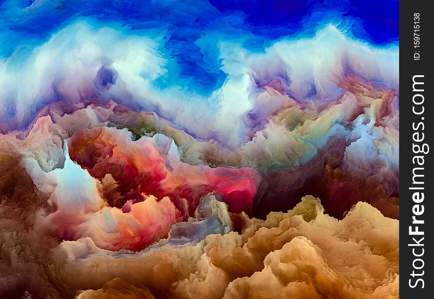 Worlds of Color. Impossible Planet series. Backdrop composed of vibrant flow of hues and gradients for projects on art, creativity and design. Worlds of Color. Impossible Planet series. Backdrop composed of vibrant flow of hues and gradients for projects on art, creativity and design