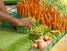 Organic Produce At Farmers Market Royalty Free Stock Photo Organic Produce At Farmers Market Royalty Free Stock Photo