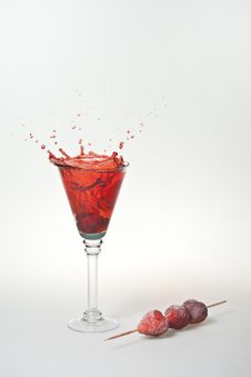 Strawberry Splash Stock Photos Strawberry Splash Stock Photos