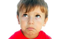Thoughtful Boy Royalty Free Stock Images Thoughtful Boy Royalty Free Stock Images