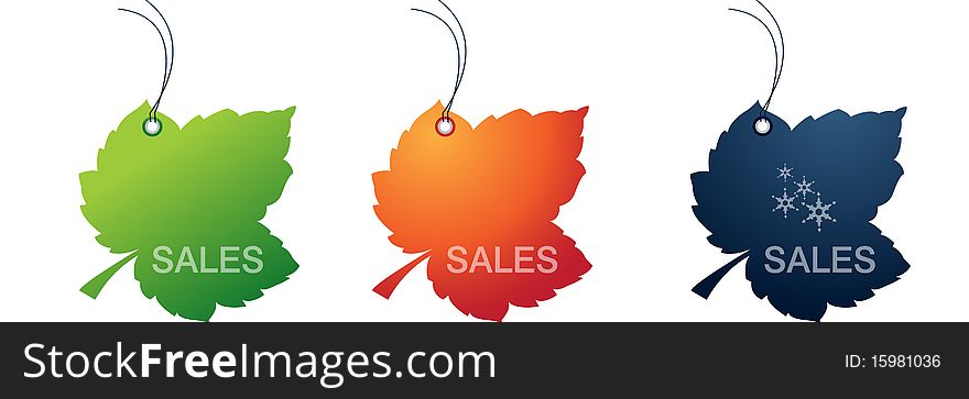 Sales and discount concept Illustration