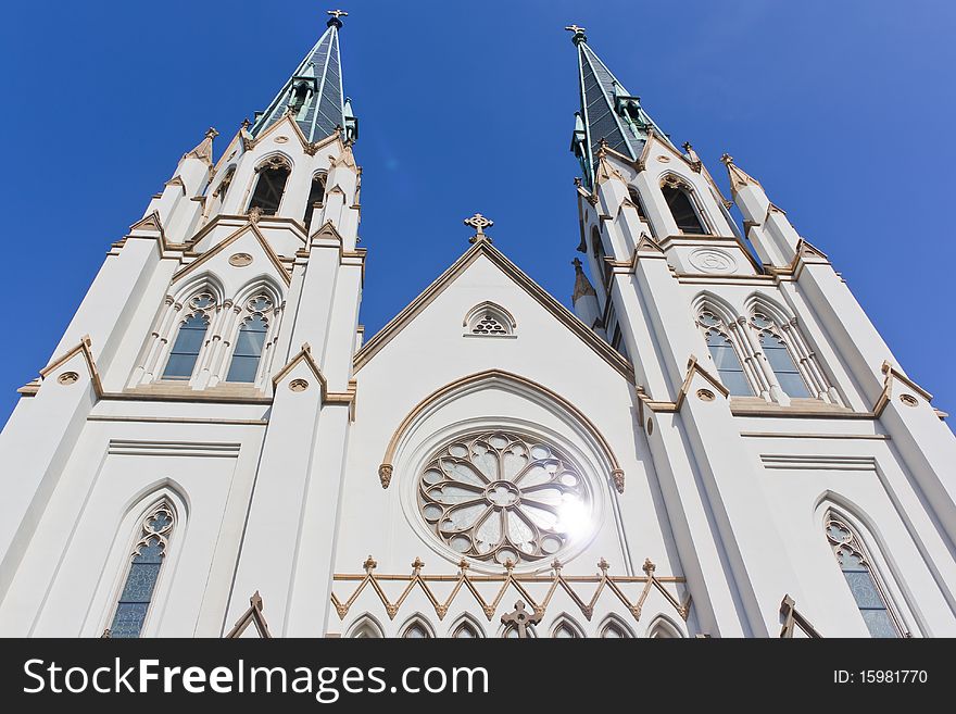 St johns church in savannah georgia, USA