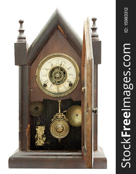 One very old and hand made German cuckoo clock