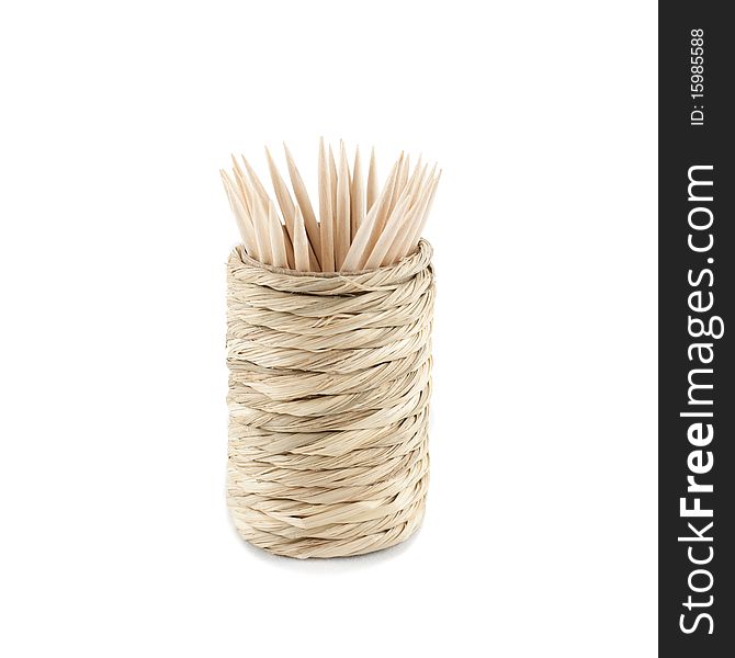 Toothpicks In Holder