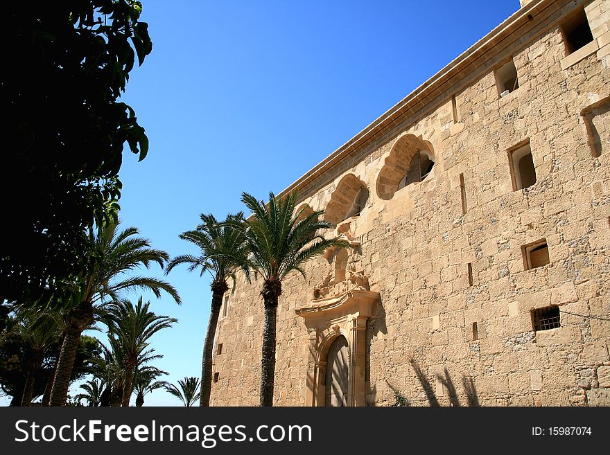 Church in Tabarca island (Spain)