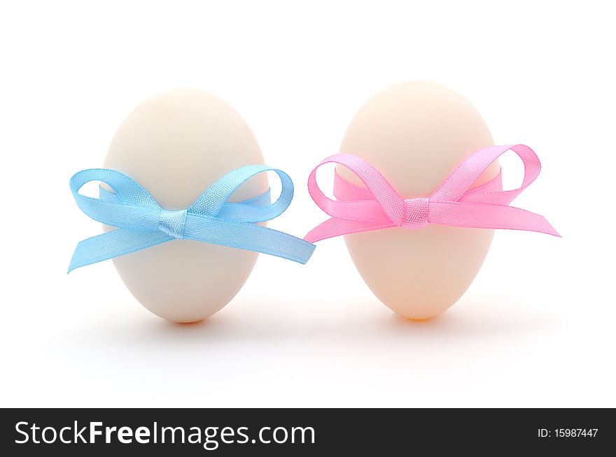 Eggs With Ribbons