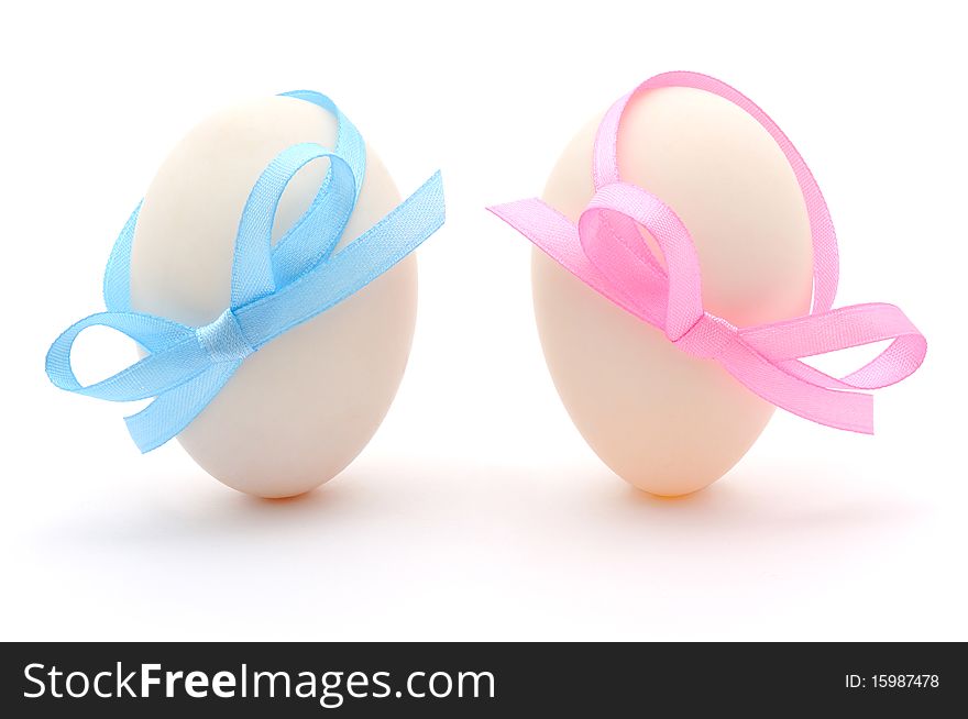 Eggs With Ribbons