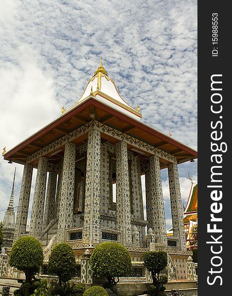 A design art Buddhist temple
 Tample in Bangkok in Thailand. A design art Buddhist temple
 Tample in Bangkok in Thailand