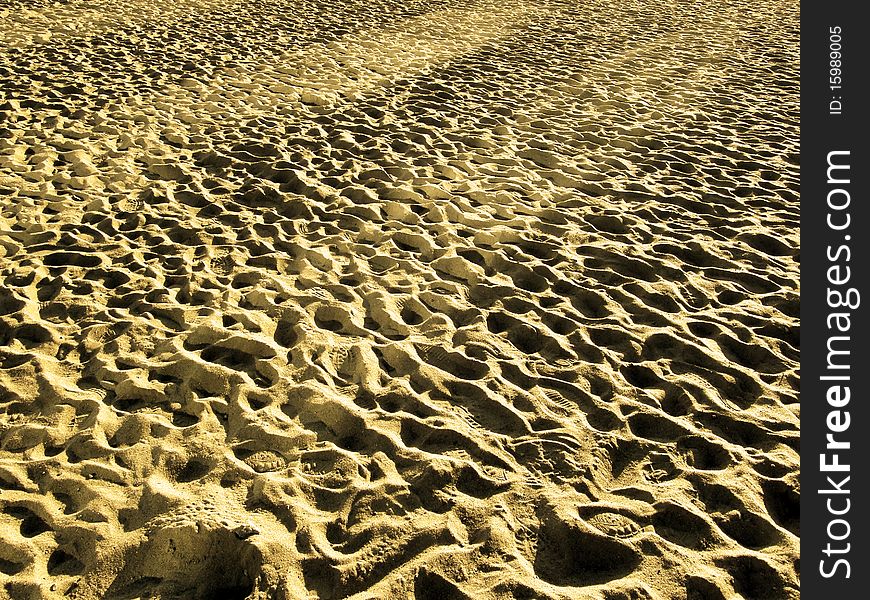 Sand, can be use as background. Sand, can be use as background