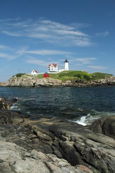 Cape Neddick Nubble Royalty Free Stock Photo Cape Neddick Nubble Royalty Free Stock Photo