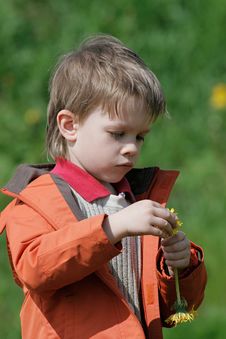 Boy In Summer Day. Stock Photos Boy In Summer Day. Stock Photos