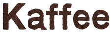 Kaffee Sign From Coffee Beans Stock Photos Kaffee Sign From Coffee Beans Stock Photos