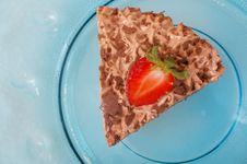 Chocolate Bavarian Cream Cheesecake Royalty Free Stock Image Chocolate Bavarian Cream Cheesecake Royalty Free Stock Image