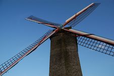 Bruges Windmill Royalty Free Stock Images Bruges Windmill Royalty Free Stock Images